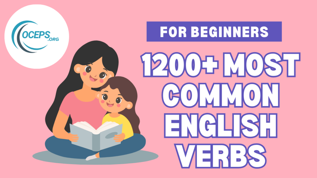 1200+ Most Common English Verbs